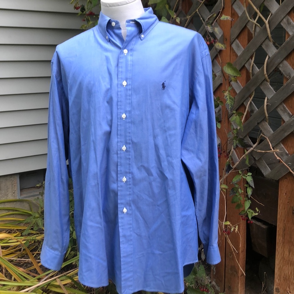 Ralph Lauren pinpoint oxford shirt. 17.5 by 34/35